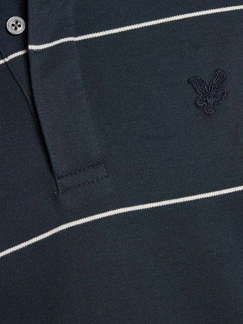 Lyle and Scott Rugby Polo Rayures Marine Product / Detail
