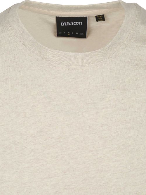 Lyle and Scott T-shirt Écru Product / Detail