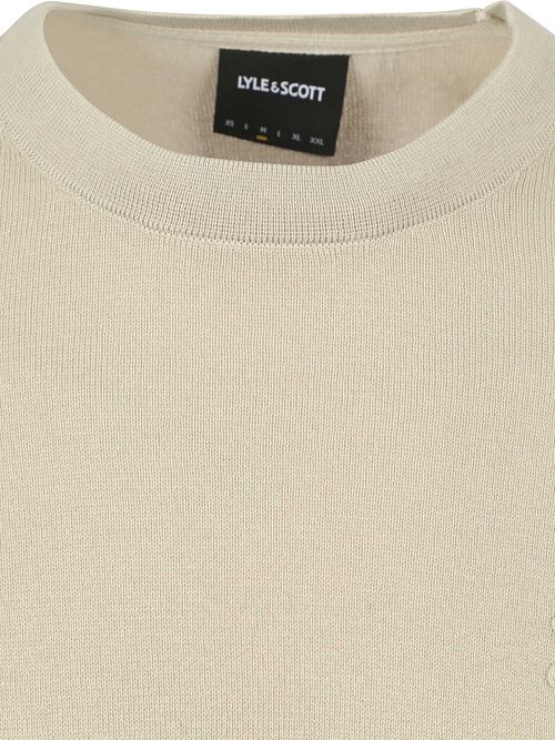 Lyle & Scott Tonal Pullover Greige Product / Detail