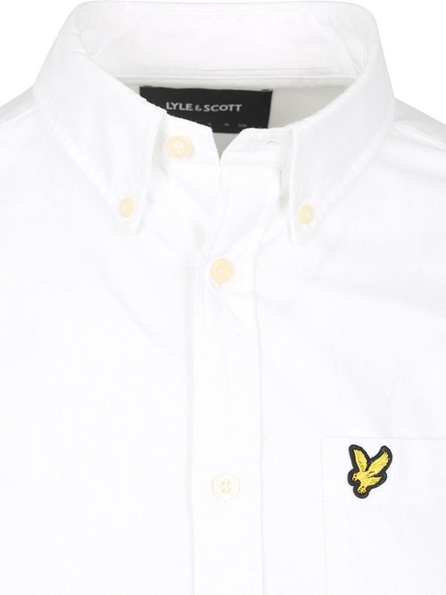 Lyle & Scott Shirt Plain Oxford White Product / Detail