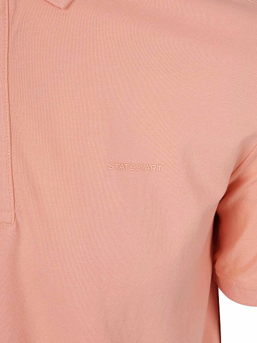 State of Art Polo-shirt Piqué Coral Product / Detail