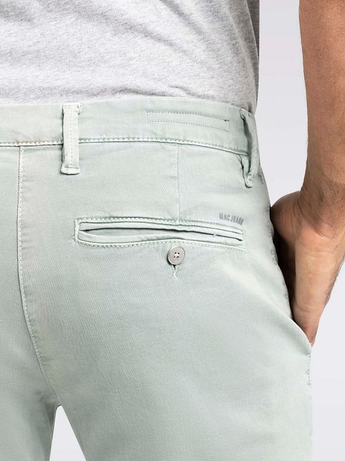 Mac Jeans Driver Pants Lichtgroen Model / Detail