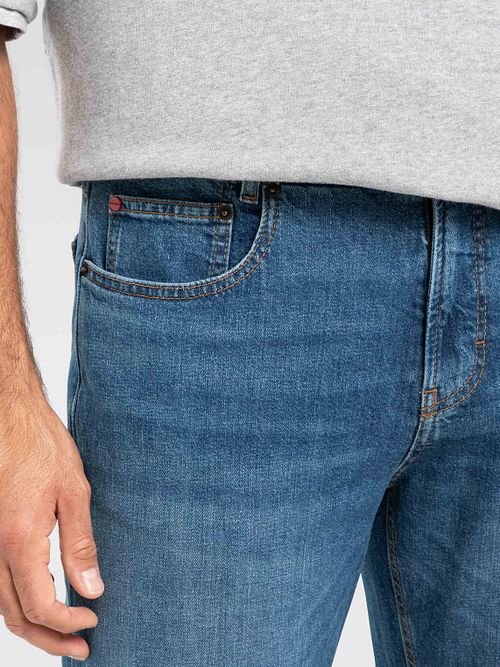 MAC Jeans Rick Blå Model / Detail