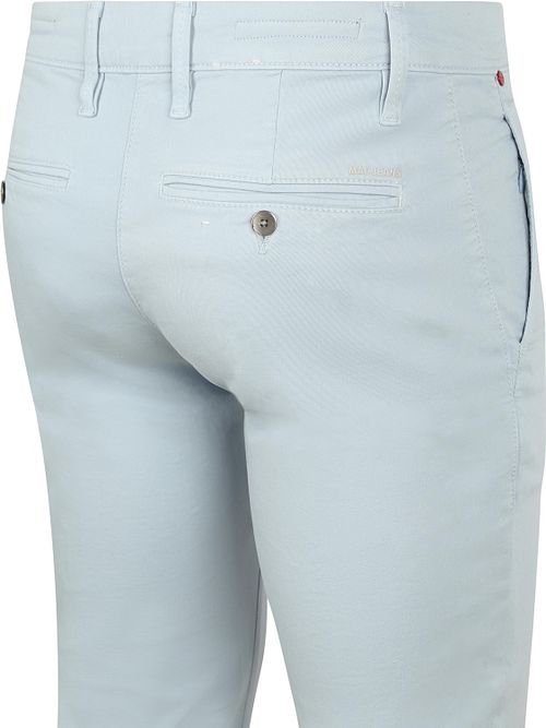 MAC Pantalon Chino Driver Bleu Clair Product / Achterkant