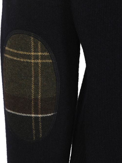 Maglione Barbour Half Zip blu navy Product / Detail