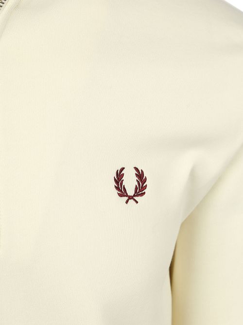 Maglione Half Zip Fred Perry écru Product / Detail