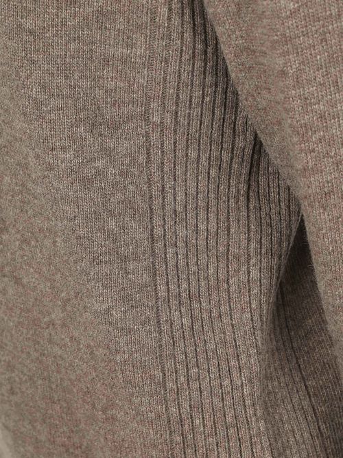 Maglione in lana Barbour Half Zip color taupe Product / Detail