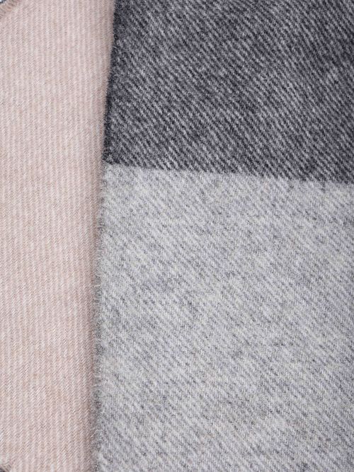 Profuomo Halsduk Lammull Grå Beige
