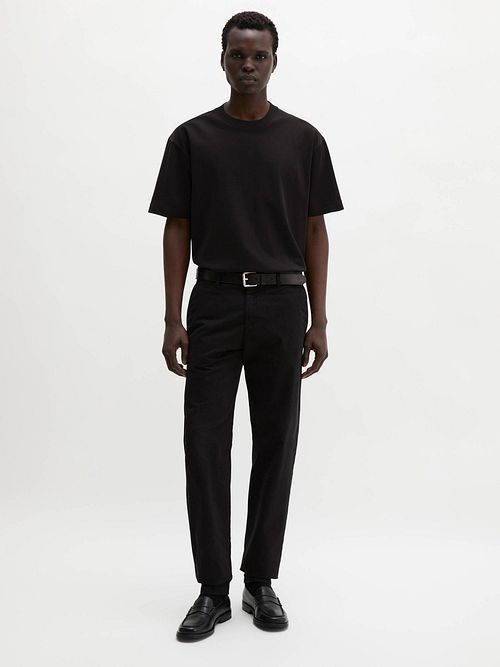 Marc O'Polo Heavy T-shirt Marineblå Model / Voorkant