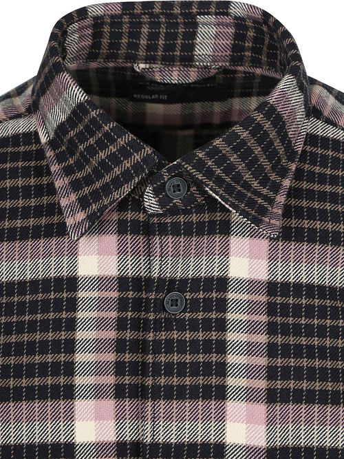 Koszula Marc O'Polo w kratę granatowo-mauve Product / Detail