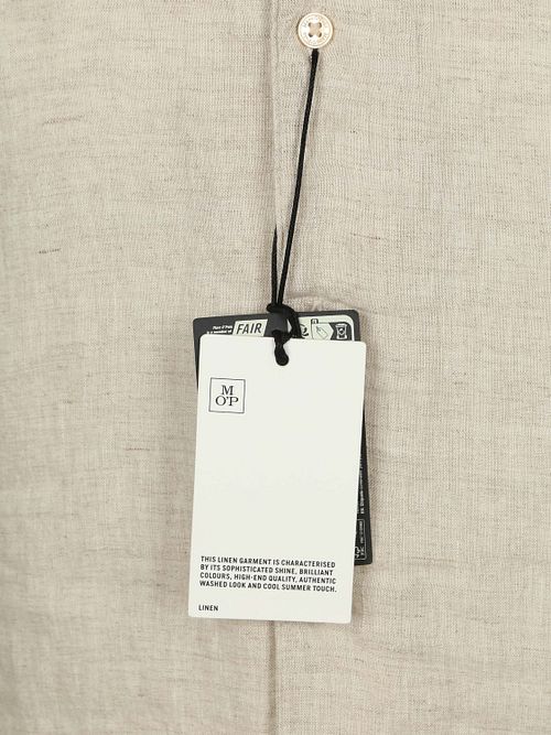Marc O'Polo Overhemd Linnen Ecru Product / Detail