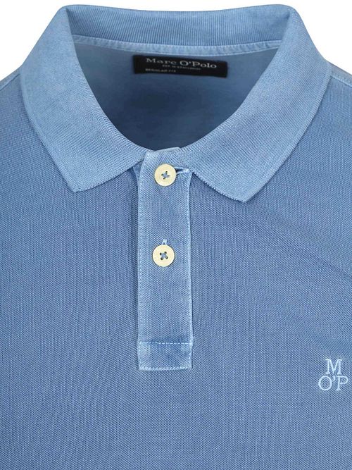 Marc O'Polo Pikétröja Piqué Provincial Blå Product / Detail