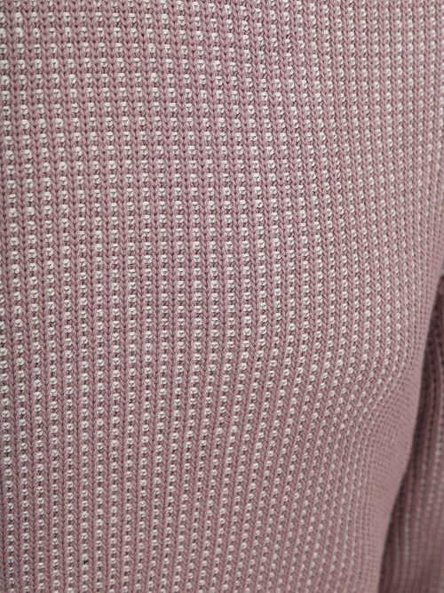 Marc O'Polo Pullover Structured Bi-Colour Mauve Product / Detail