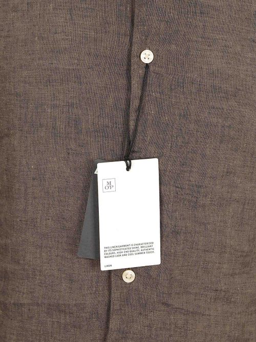 Marc O'Polo Shirt Linen Brown Product / Detail