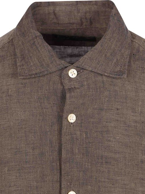 Marc O'Polo Skjorte Brun Linned Product / Detail