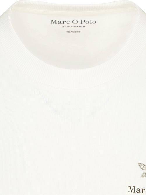 Marc O'Polo T-shirt Backprint Hvid Product / Detail