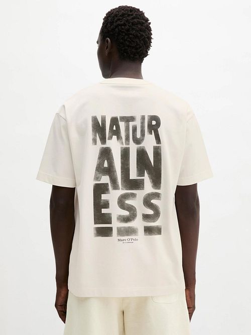 Marc O'Polo T-shirt Backprint Hvid Model / Achterkant