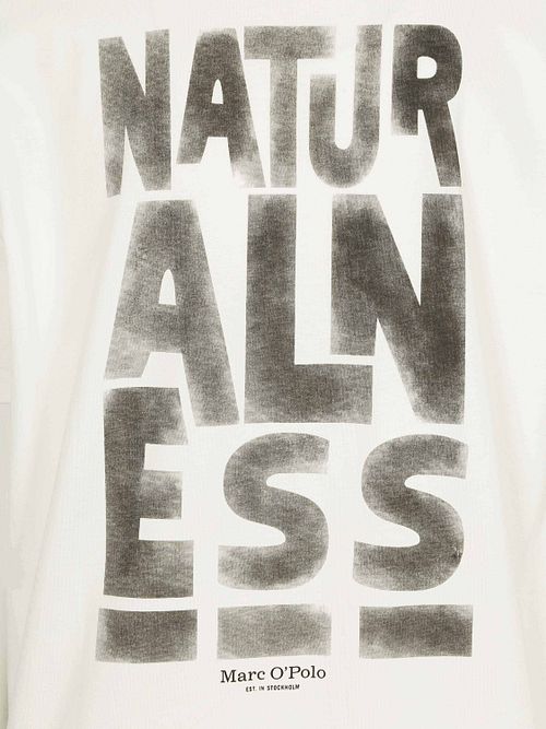 Marc O'Polo T-Shirt Backprint White