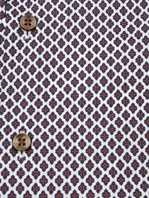 R2 Chemise Imprimé Marron