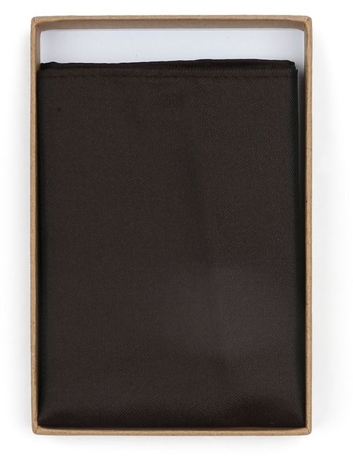 Suitable Pañuelo De Bolsillo Dark Brown Verpakking