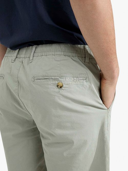 McGregor Shorts Poplin Isgrøn Model / Detail