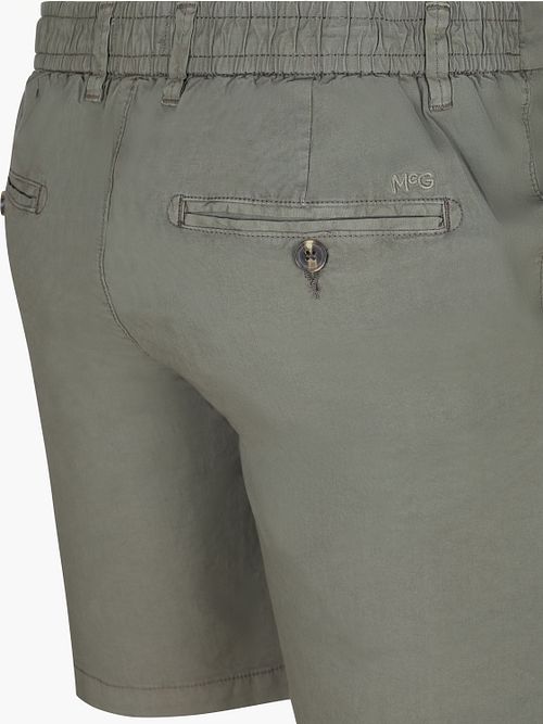 McGregor Shorts Poplin GMD Olive Product / Achterkant