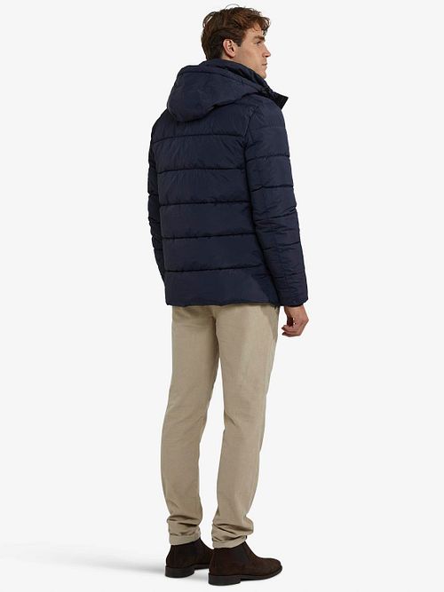 McGregor Doudoune À Capuche Marine Model / Achterkant