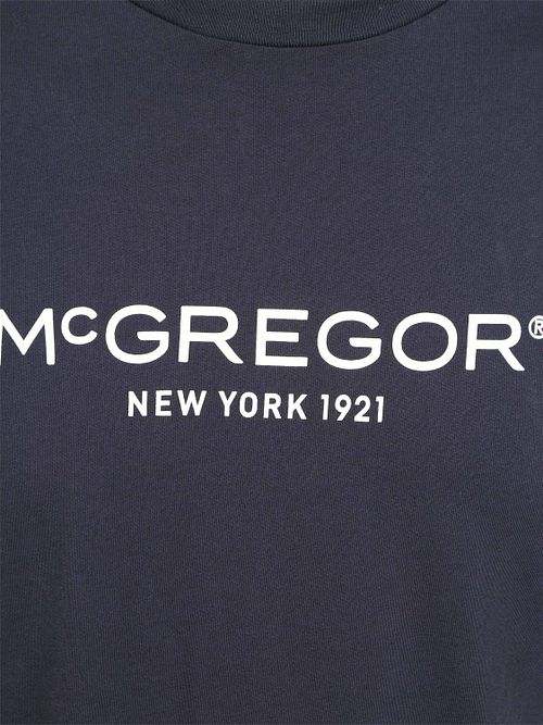 McGregor Essential T-Shirt Logo Marine Product / Detail