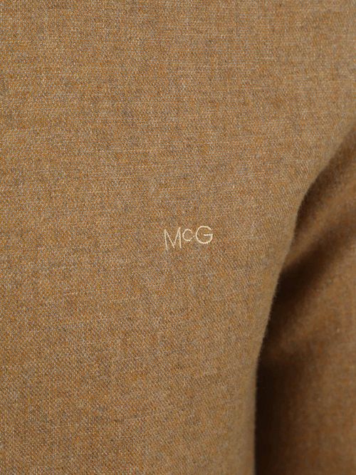 McGregor flannelskjorte i camel melange Product / Detail