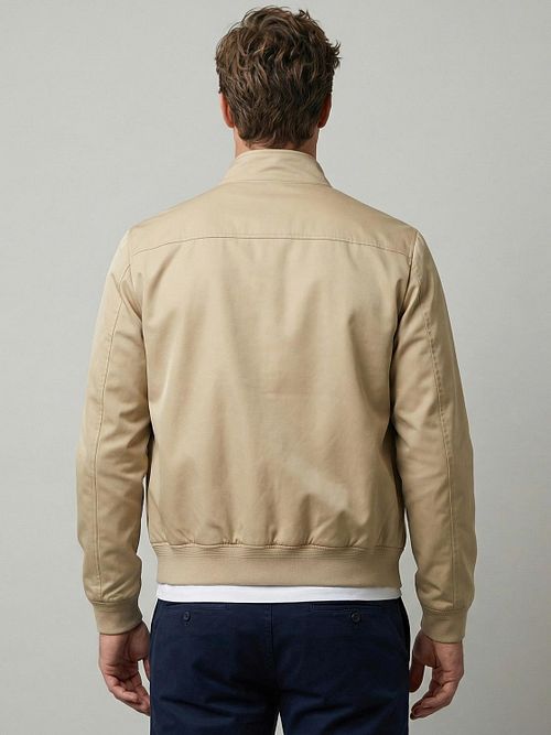 McGregor Classic Bomberjacke Sand Model / Achterkant