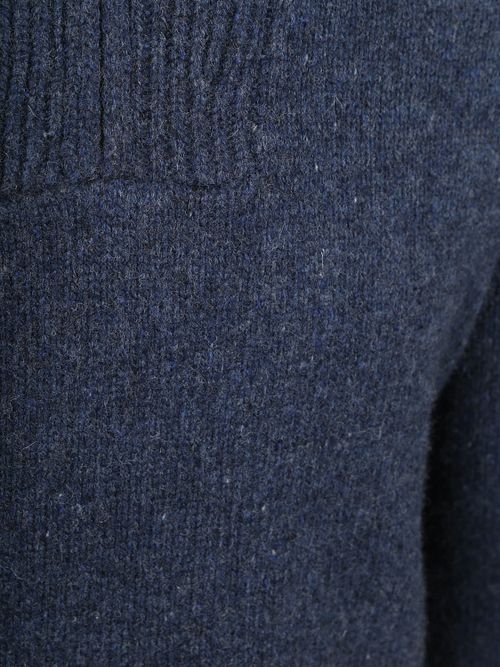 McGregor Maglione Half Zip in misto lana d’agnello blu navy Product / Detail