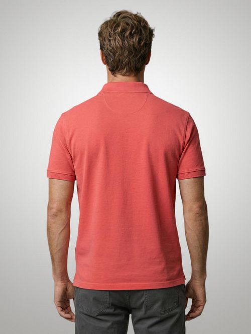 McGregor Piké Polo Korall Model / Achterkant