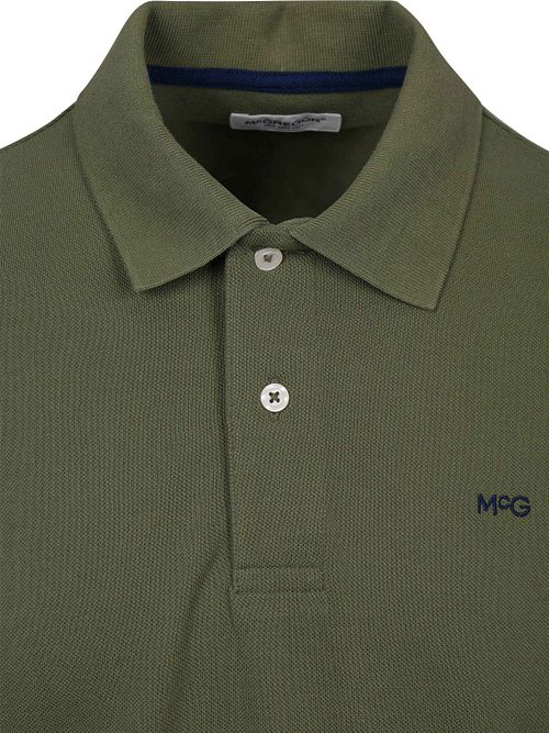 McGregor Piqué Polo Olijf Product / Detail
