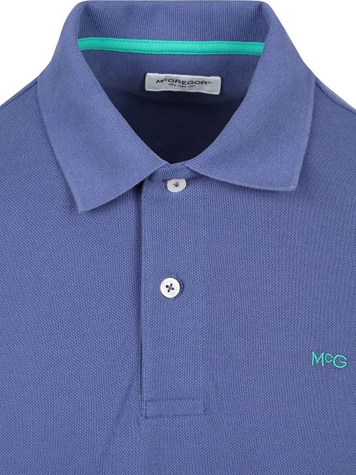 McGregor polo de piqué índigo Product / Detail