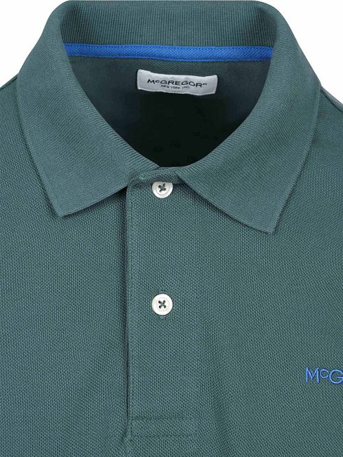McGregor polo de piqué verde oscuro Product / Detail