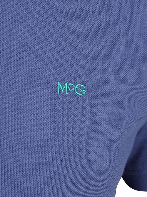 McGregor polo in piqué indigo Product / Detail