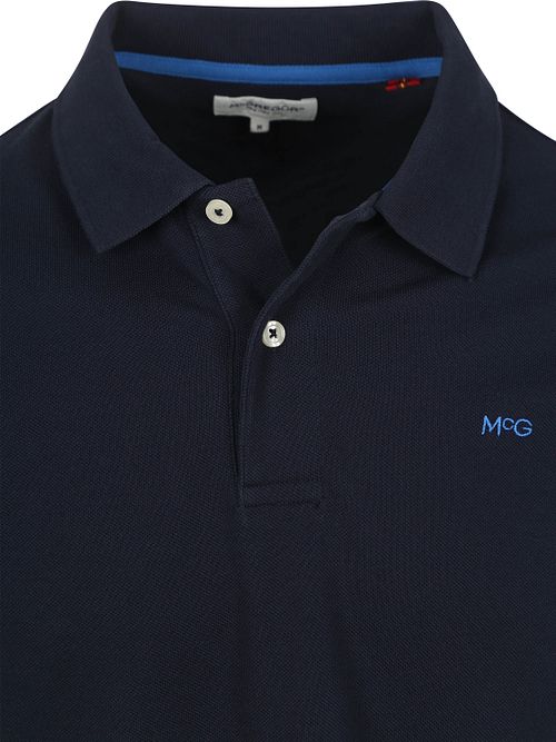McGregor Poloskjorte i Piqué Blå Product / Detail