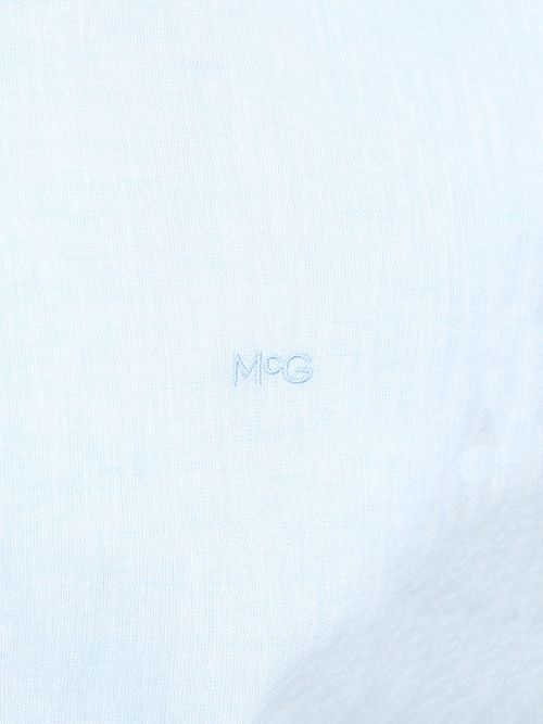 McGregor Skjorta i Linnemix Ljusblå Product / Detail