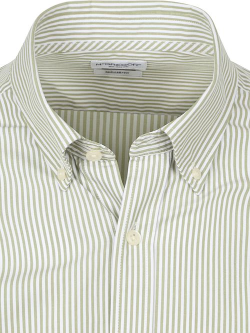 McGregor Skjorta Poplin Stripe Grön Product / Detail