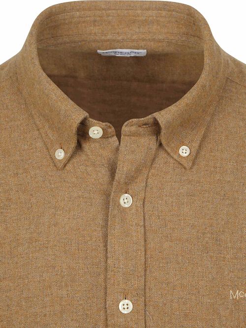 McGregor Skjorte Flannel Melange Camel Product / Detail