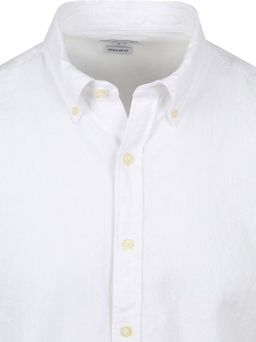 McGregor Skjorte i Linnedblanding Hvid Product / Detail