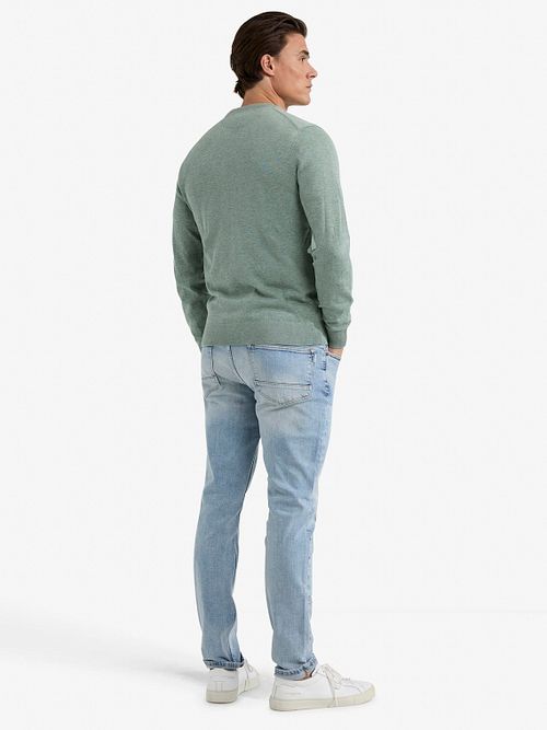 Zielony sweter McGregor Model / Achterkant