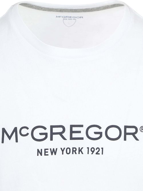 McGregor Essential T-Shirt Logo Hvid Product / Detail