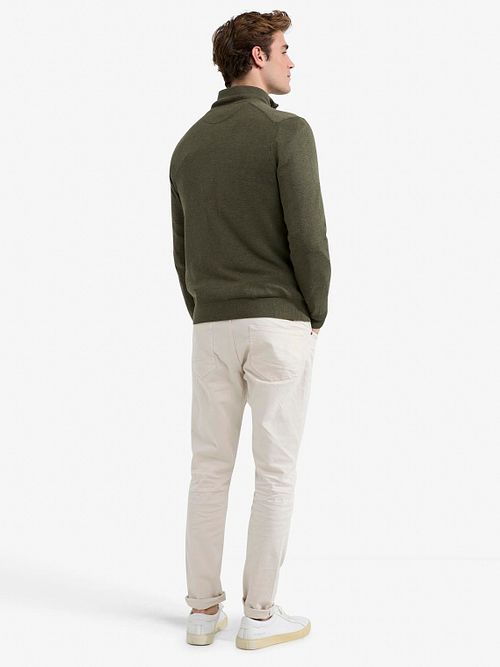 McGregor Vest Olivengrønn Model / Achterkant