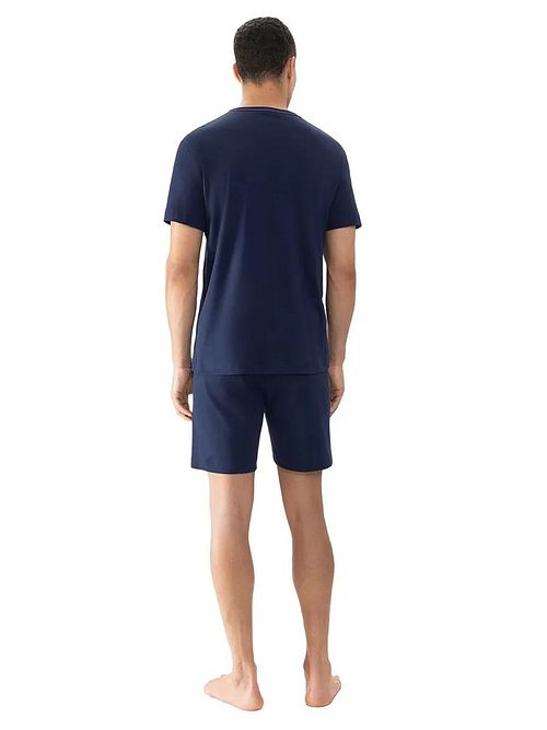 Mey Nightwear Short Blue Model / Achterkant