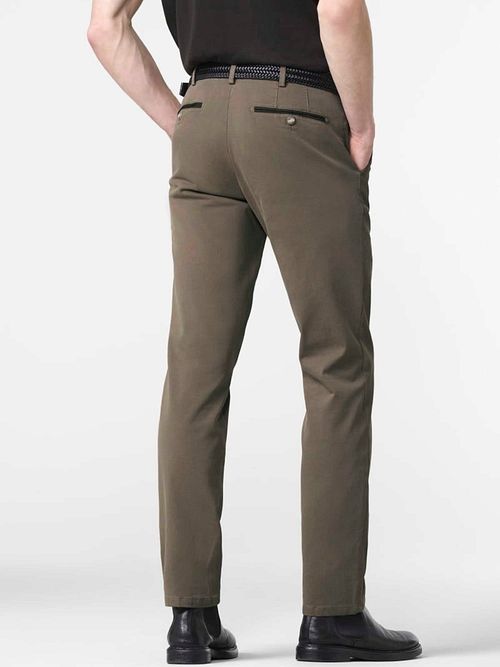 Meyer Chino Bonn Gråstein Model / Achterkant