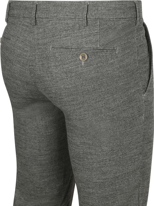 Meyer chino Bonn Melange Grå Product / Detail