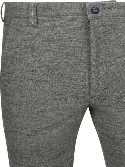 Meyer Chino Bonn Melange Gris Product / Detail