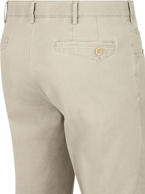 Meyer Dublin Broek Greige Product / Achterkant