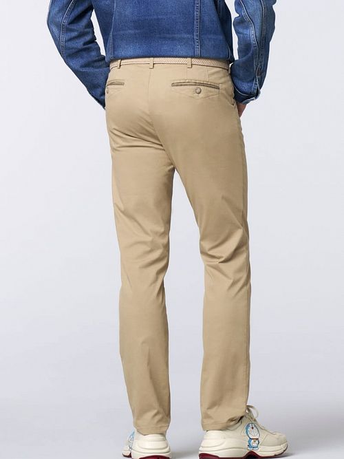 Meyer Chicago Chino Beige Model / Achterkant